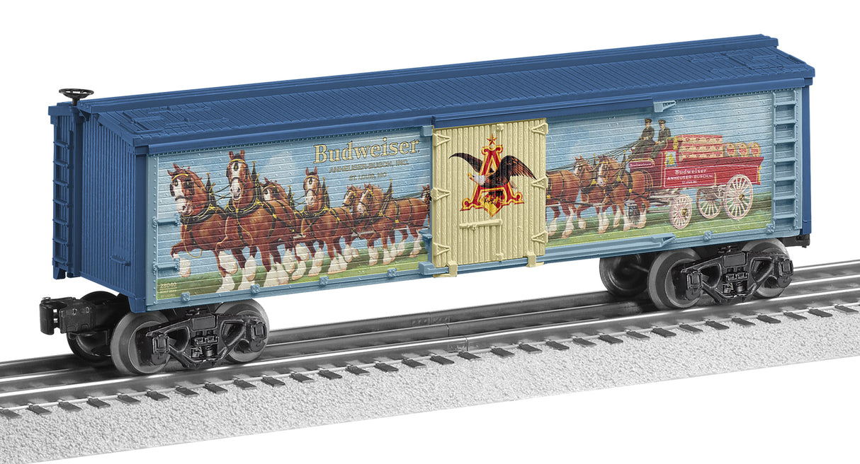 Lionel 2228040- VINTAGE ANHEUSER BUSCH REEFER 0 Scale