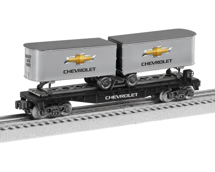 Lionel 2228450 Chevy Flatcar With Piggyback Trailers Car 0 Scale