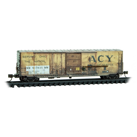 Micro-Trains 076 44 160 50' Boxcar Norfolk Southern/ex-ACY NSFT#1 N Scale