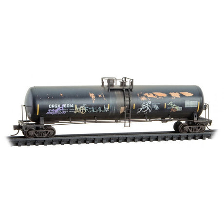 Micro-Trains 110 44 611 56' Tank Car CRGX Cargill #16014 Weathered N Scale