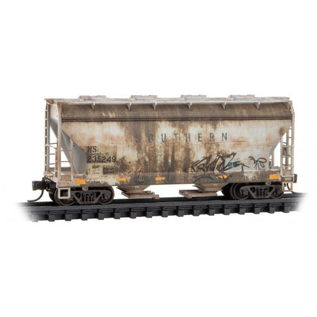 MICRO TRAINS 09244540 ACF 2-bay covered hopper NS Norfolk Southern #235249 N Scale