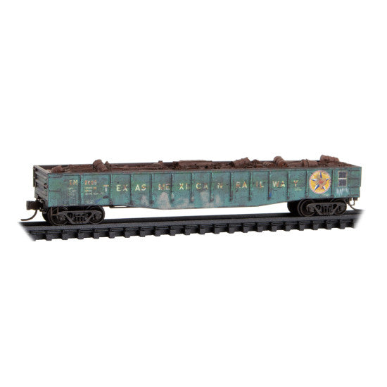 Micro-Trains 105 44 056 Gondola - Weathered Texas Mexican w/load - Rd# 2009 N Scale