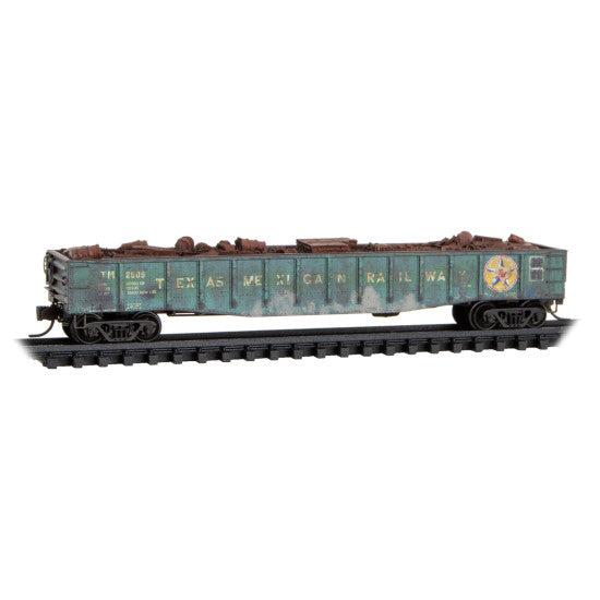 Micro-Trains 105 44 056 Gondola - Weathered Texas Mexican w/load - Rd# 2009 N Scale