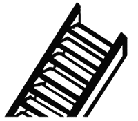 Image for 570-90442 Stairs HO/S Scale 5" 2/