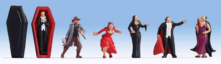 Image for 528-15801 Vampires w/Coffin 7/