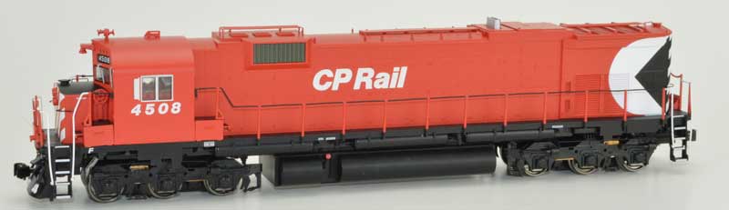 Bowser 24844 M630 CP Canadian Pacific #4508 (Action Red, 8" Stripe, Lg Multimark, Water Exp. Tank, Ditch Lights) DCC & Sound HO Scale