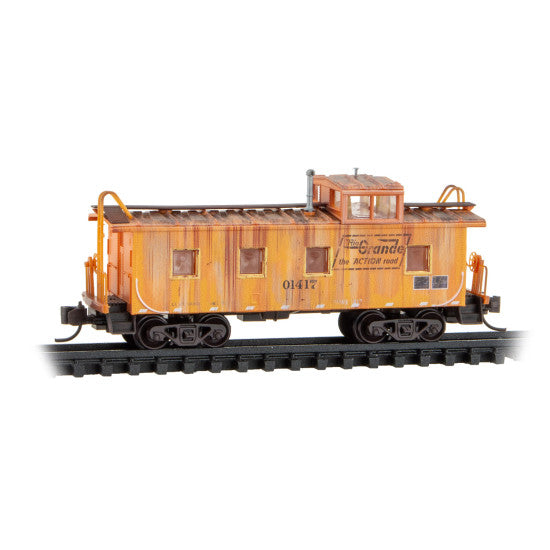 Micro-Trains 983 02 288 36' Caboose Denver & Rio Grande Western® Weathered Caboose 3-Pack N Scale