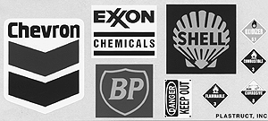 Image for 570-96052 Oil Company Decals 2/