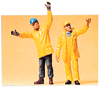 Image for 590-45089 Mdrn workmen signaling 2/