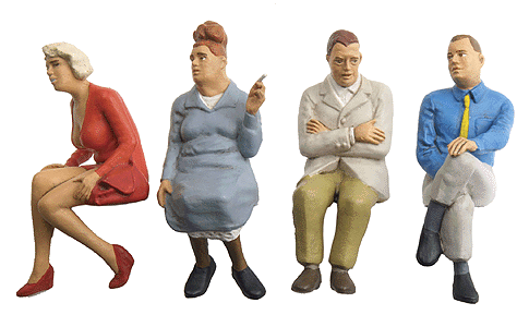 Image for 590-45123 Seated Travellers #3 4/