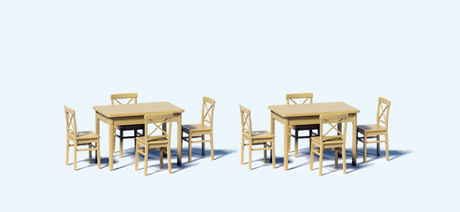 Image for 590-68281 2 Tables - 8 Chairs