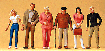 Image for 590-65320 Passers-by standing    6/