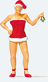 Image for 590-29088 Christmas Girl w/Bell