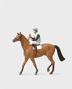 Image for 590-29080 Jockey On Horse