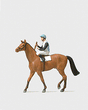 Image for 590-29080 Jockey On Horse