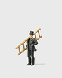 Image for 590-28080 Chimney Sweep w/Ladder