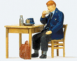 Image for 590-28118 Rlwy Man Eating Breakfast