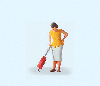 Image for 590-28141 Woman w/Vacuum Cleaner