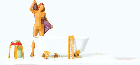 Image for 590-28159 Woman At The Bathtub