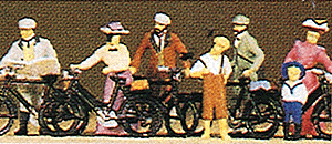 Image for 590-12129 1900's Cyclsts Stndng 7/