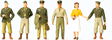 Image for 590-10594 1950's US Soldiers 6/