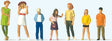 Image for 590-10698 Standing Youths 7/