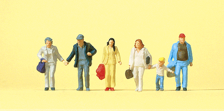 Image for 590-14042 Walking Passers-By 6/