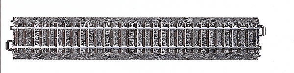 3-Rail C Track Bumper - My World Series, 7.8cm + 0.5cm, Model Train Accessory