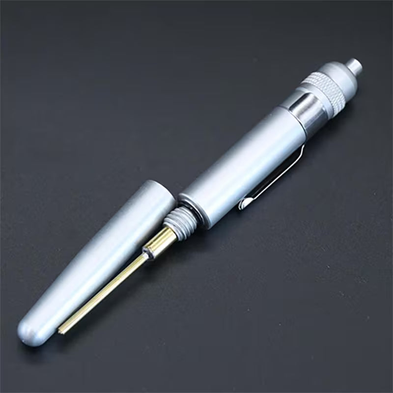 Precision Oiler Pen B03-2517 Aluminum Alloy Applicator Precisely Applies Other Lubricants Firm Durable Maintenance Dripping Oil Pen ALL Scale