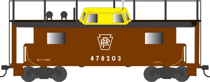 Image for 6-43415 PRR N8 Cab 478213 w/Ant