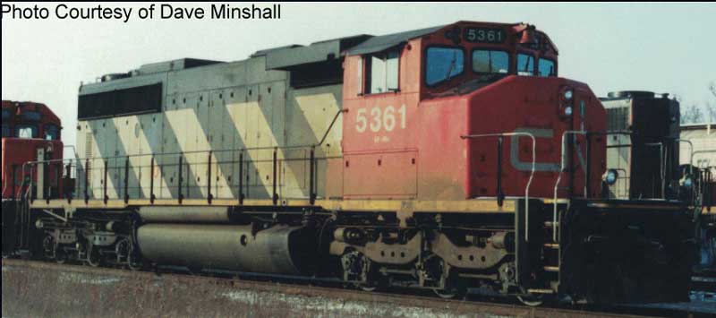 Image for 6-25402 SD40-2W DCC CN 5361