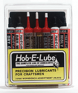 Woodland Scenics HL650 7-Pak Workbench Assortment Hob-E-Lube (SCALE=ALL) Part #785-650