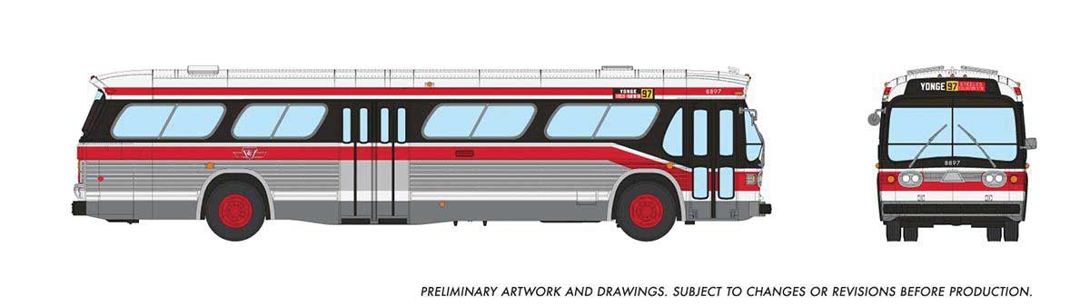 Image for 606-751102 Deluxe Bus TTC CLRV 8897