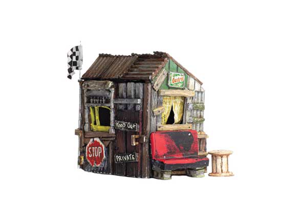 Woodland Scenics 5072 Kids Clubhouse - Built-&-Ready Landmark Structure -- Assembled HO Scale