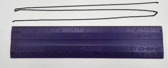 Image for 293-8334 Brass Chn,Blak 18"40 lnks