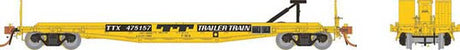 Rapido 138010-5 Trailer-Train (yellow, black) #475213 Class F30G 50' Flatcar HO Scale