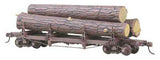 103 Kadee / Truss Log Flatcar UNDEC  (HO Scale) Part # 380-103