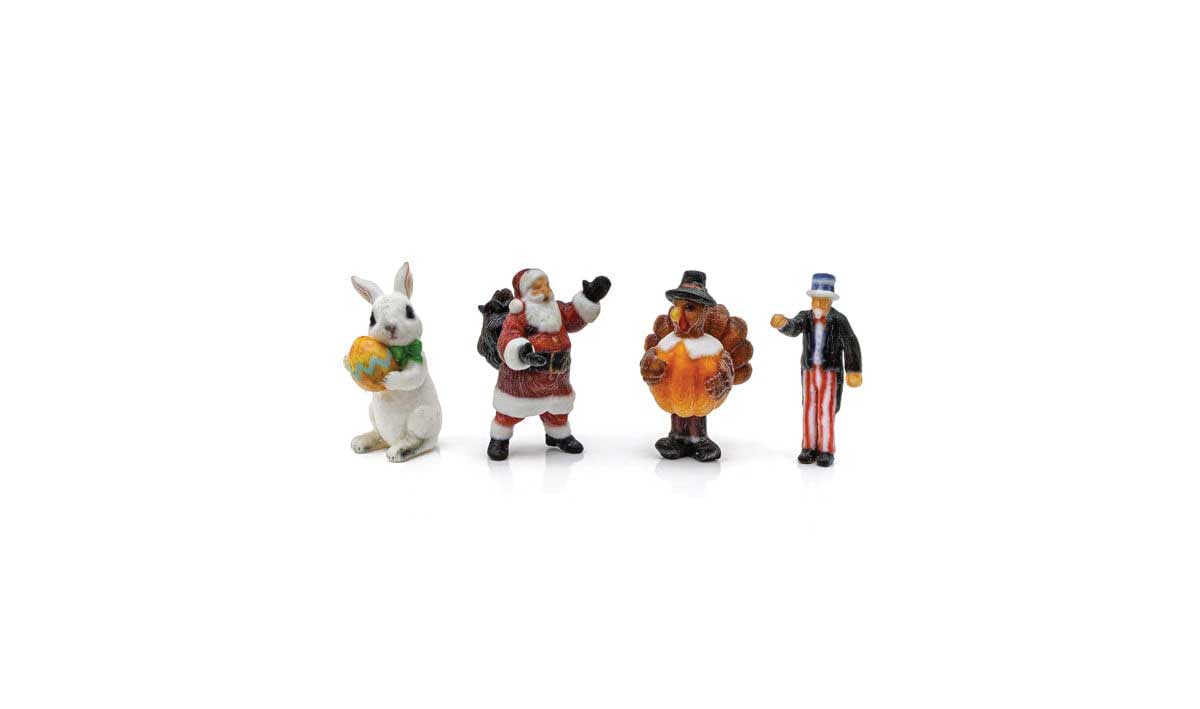 Image for 785-2868 Holiday Figures 4/