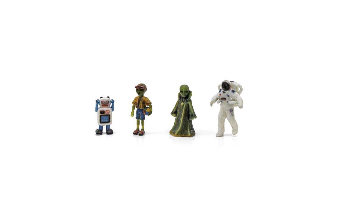 Image for 785-2870 Sci-Fi Figures 4/