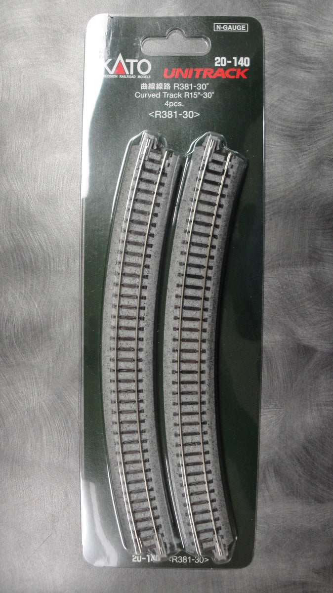 Kato N Scale Unitram / Unitrack Riel De Calle Curvo A La Izquierda - Foto 4
