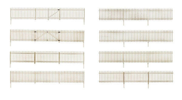 Woodland Scenics 3004 Picket Fence (SCALE=O) Part # 785-3004