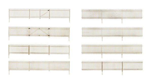 Woodland Scenics 2984 Picket Fence (SCALE=HO) Part # 785-2984
