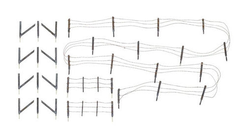 Woodland Scenics 2990 Barbed Wire Fence (SCALE=N) Part # 785-2990