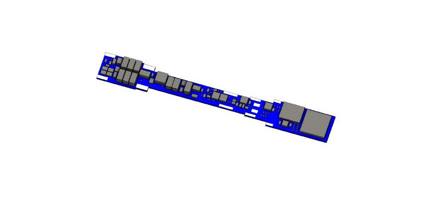 58751 NEW  "N" Scale ESU 58751 LokSound 5 Micro Direct Atlas Legacy DCC Sound Decoder - N Scale