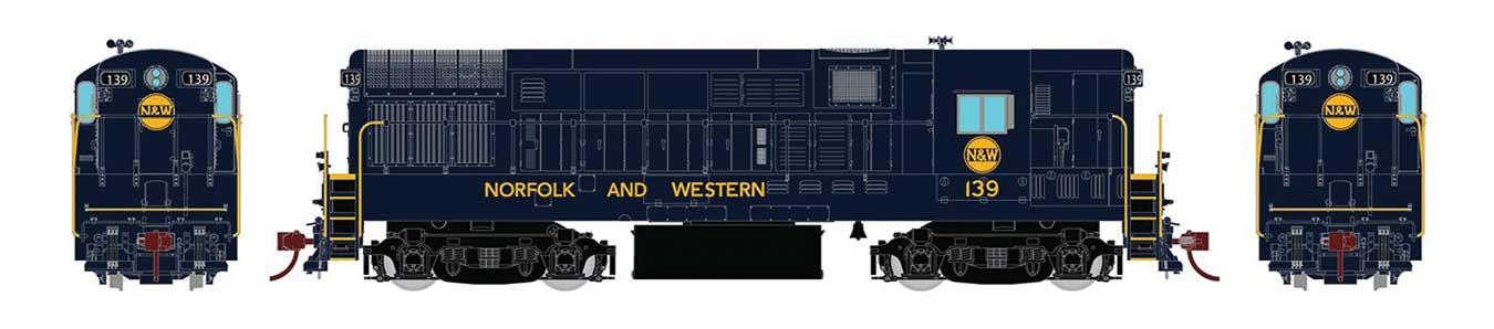 Image for 606-44513 H16-44 DCC N&W 139