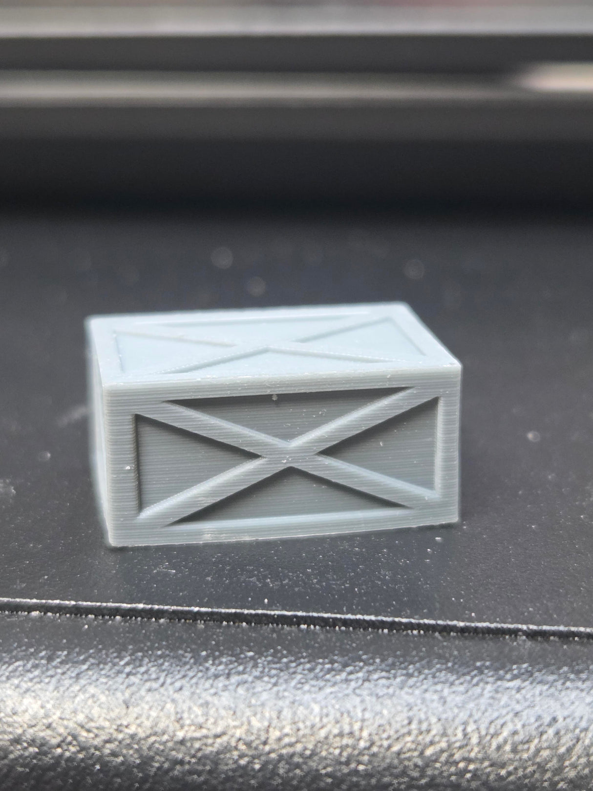 3GResinprints B-00040 3' x 4' x 6' Wooden crate (2 per package) HO Scale