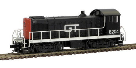 ATLAS 40005017 ALCO S-4 GTW Grand Trunk Western #8204 (black, red) DCC & Sound N Scale