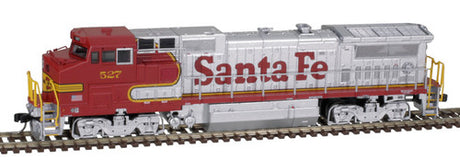 Atlas Gold 40005178 GE Dash8-40BW ATSF Santa Fe #527 with Pilot Mounted Ditch Lights DCC & Sound N Scale