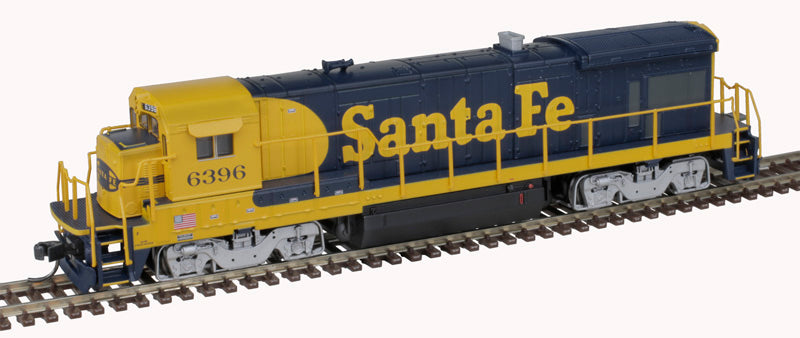 Atlas 40005459 GE B23-7 ATSF Santa Fe #6400 (Warbonnet, blue, yellow) DCC & Sound N Scale