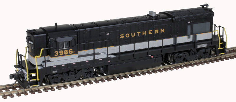 Atlas 40005464 GE B23-7 SOU Southern Railway #3986 (black, white) DCC & Sound N Scale